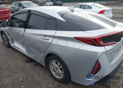 2017 Toyota Prius Prime Advanced z USA, uszkodzony, nr VIN JTDKARFP0H3012612